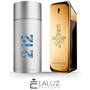 Combo de 2 Perfumes 100ml - 212 Men e One Million