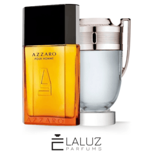 Combo de 2 Perfumes 100ml - Invictus e Azzaro
