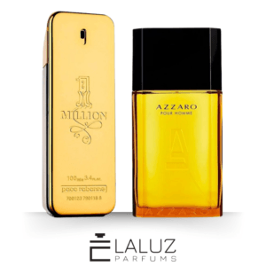 Combo de 2 Perfumes 100ml - One Million e Azzaro