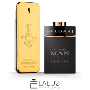 Combo de 2 Perfumes 100ml - One Million e Bvlgari MAN in Black