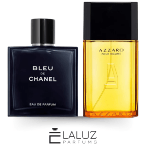 Combo de 2 Perfumes 100ml - Bleu de Chanel e Azzaro
