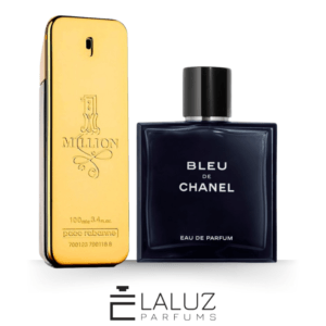 Combo de 2 Perfumes 100ml - One Million e Bleu de Chanel