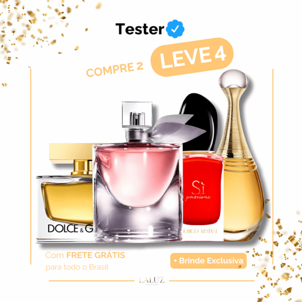 Combo 4 Perfumes Exclusivo The One, La vie est belle, Si e Jadore