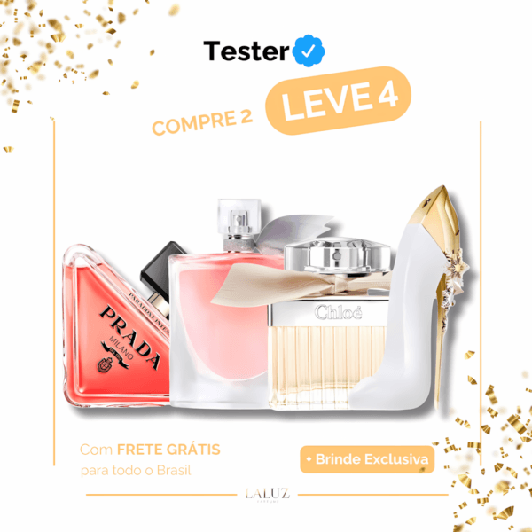 Combo 4 Perfumes Exclusivas Paradoxe, La vie est belle, Chloé e Good Girl